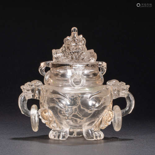 CHINESE CRYSTAL FURNACE, QING DYNASTY