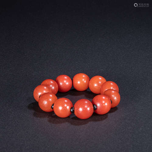 CHINESE AGATE BRACELET, TANG DYNASTY