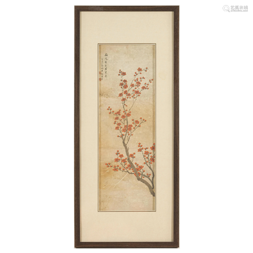 FRAMED CHINESE PAINTING