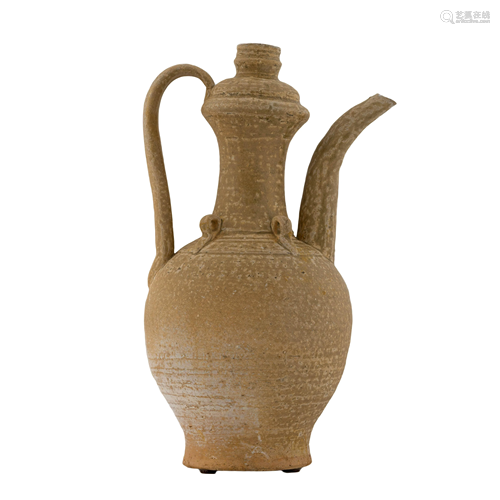 CHINESE YUE WARE WINE POT