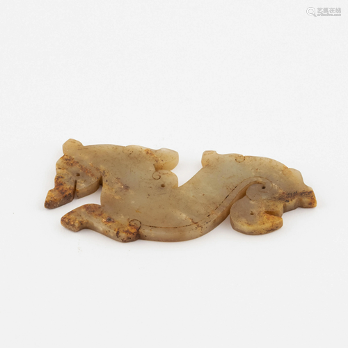 HAN DYNASTY JADE HORSE ORNAMENT