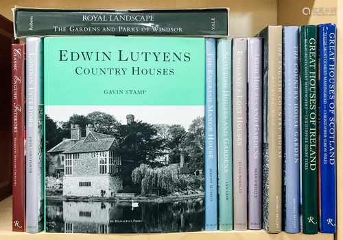 [BOOKS] Group of books on English Country Houses.