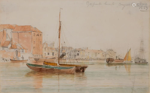 English School 19th Century Gosport Beach