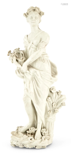 English Porcelain Figure, Emblematic of Summer