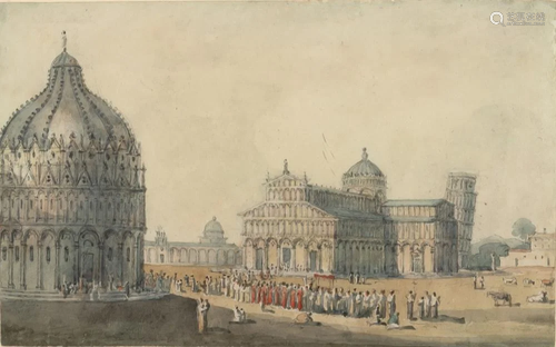 George Heriot English, 1766-1844 Procession in the City