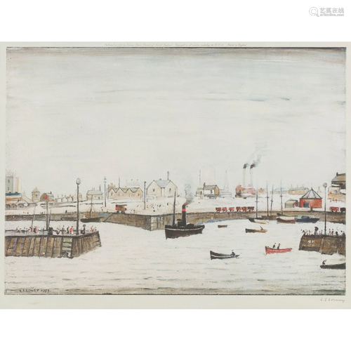 Â§ LAURENCE STEPHEN LOWRY (BRITISH 1887-1976) THE