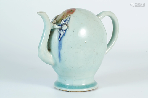 A Celadon Wine Pot