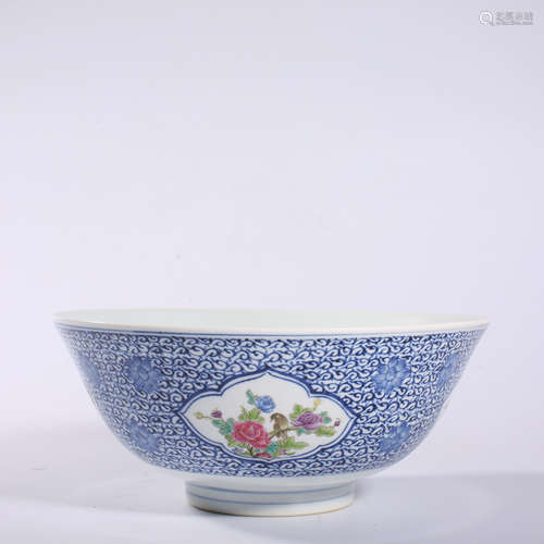 Qing-Yongzheng famille rose bowl