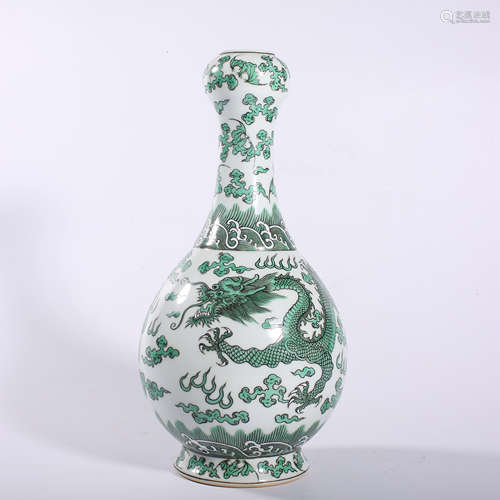 Qing-Qianlong famille rose vase