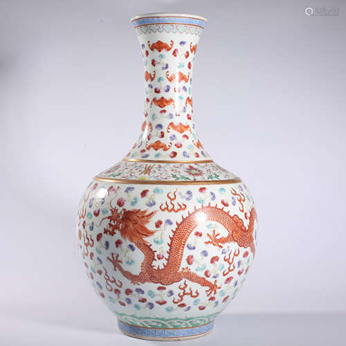 Qing-Guangxu bucket color bottle