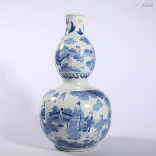 Ming Dynasty-Jiajing Blue and White Gourd Bottle