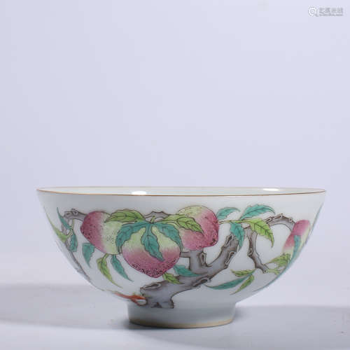 Qing-Guangxu famille rose bowl