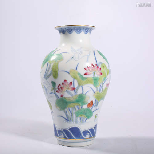 Qing-Jiaqing bucket color bottle