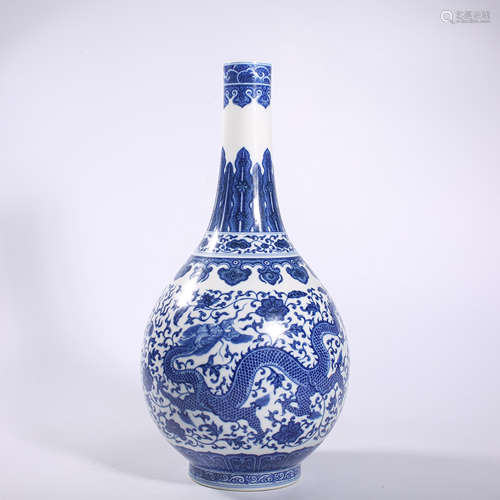 Qing = Qianlong Blue Vase