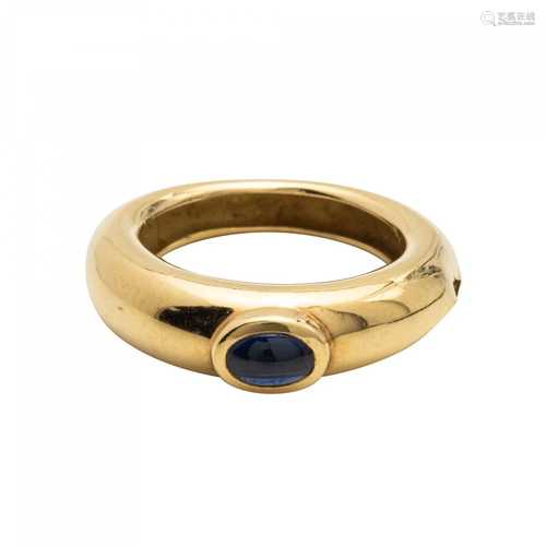 Chaumet, Sapphire and Gold Ring