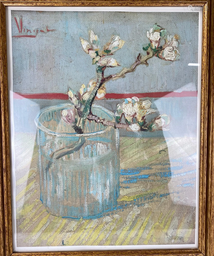 A still Life painting Flower in Vase