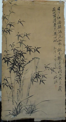 CHINESE ANTIQUE PAINTING QING ZHENG BANQIAO