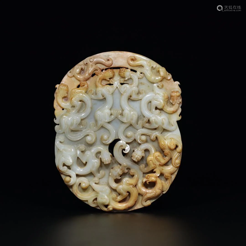 The fine old collection of Hetian jade from the ancient