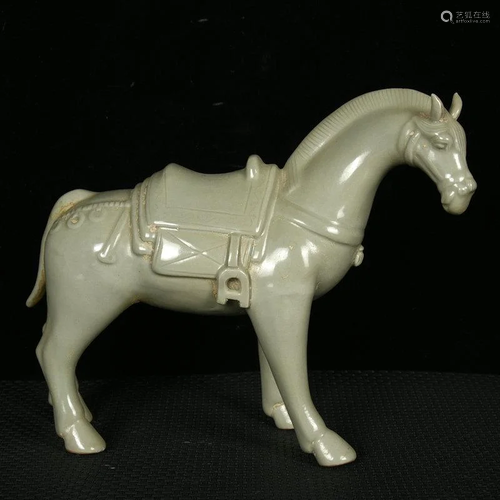 Song Yue Kiln Secret Color Glazed Horse Specifications