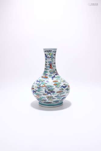 chinese doucai porcelain vase