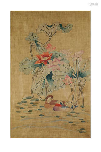 chinese kesi painting