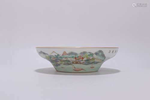 chinese famille rose porcelain bowl