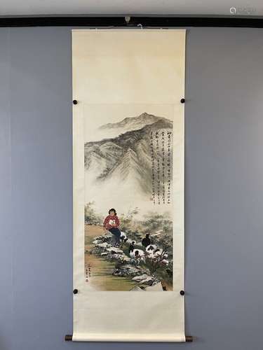 chinese Bai Xueshi's painting