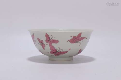 chinese famille rose porcelain bowl