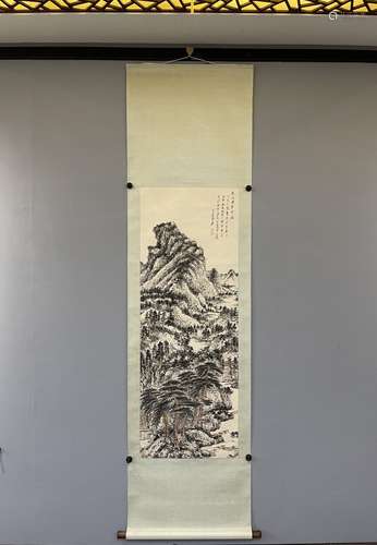 chinese zhang daqian's painting