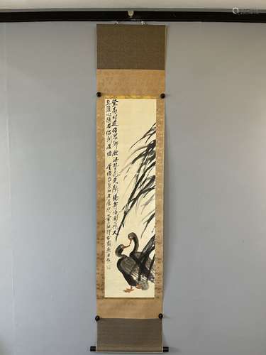 chinese qi baishi's painting