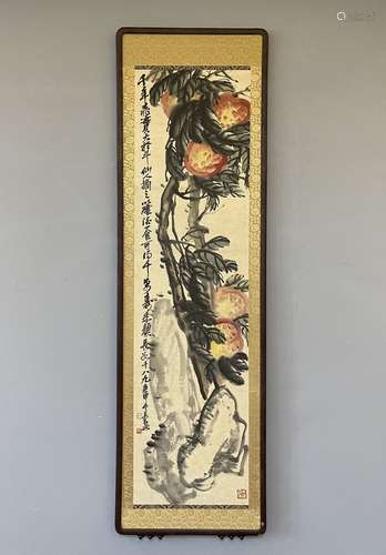 chinese wu changshuo's painting