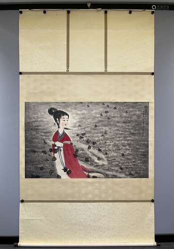 chinese fu baoshi's painting