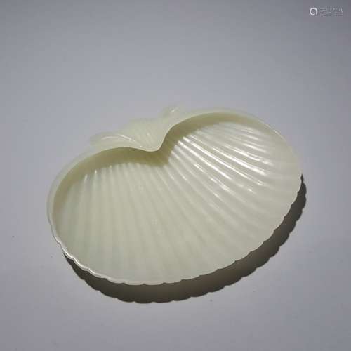 chinese hetian jade brush lick