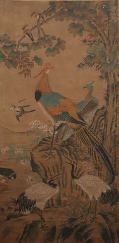 Flowers and Birds by Cui Bai