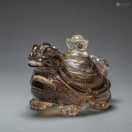 Crystal Ornament in Beast form from Qing