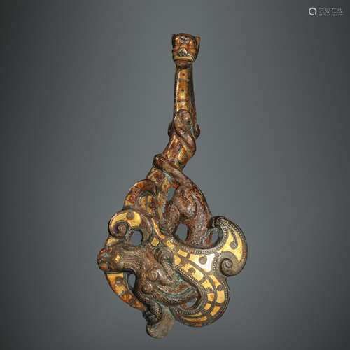 Copper and Golden Belt Hook from Han