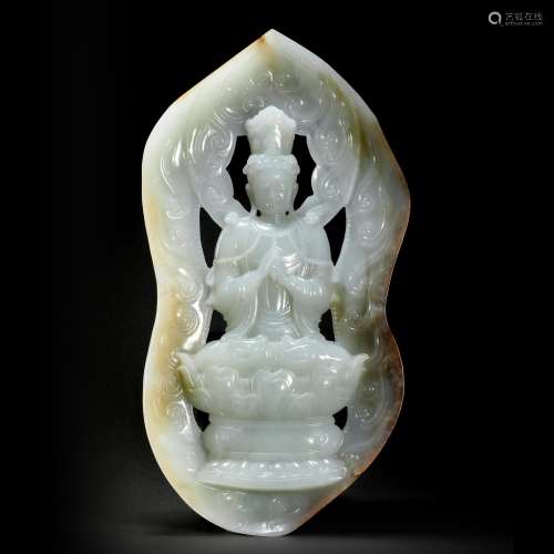 HeTian Jade Avalokitesvara from Song Liao