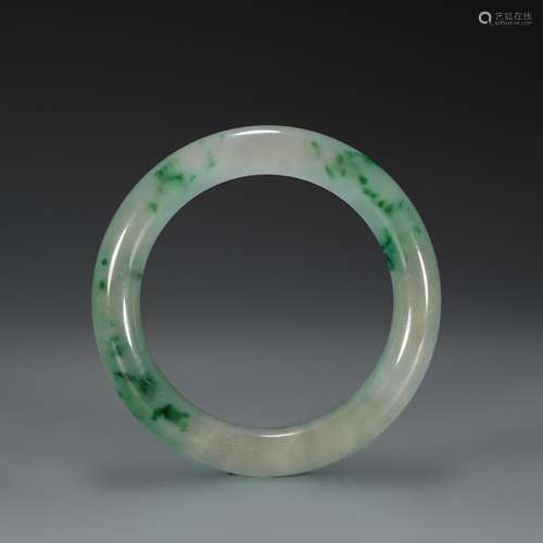 Green Jade Bracelet from Qing