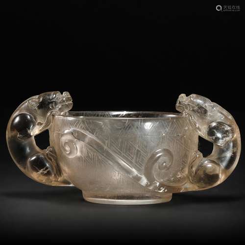 Crystal Cup from Qing