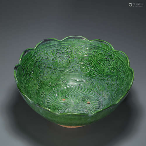 Green Glazed Bowl from Liao