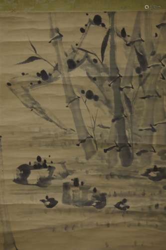 Ink Painting of Landscape from ZhengBanQiao