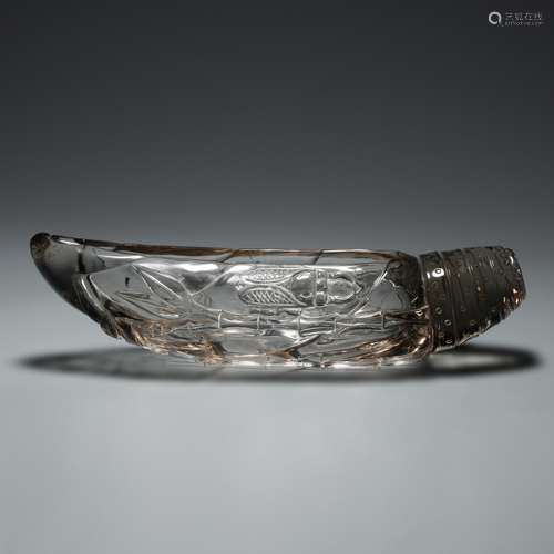 Crystal Ornament from Qing