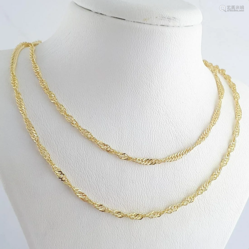 14K Yellow Gold - Necklace
