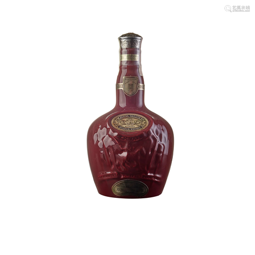 ROYAL SALUTE 21 YEAR OLD RUBY FLAGON