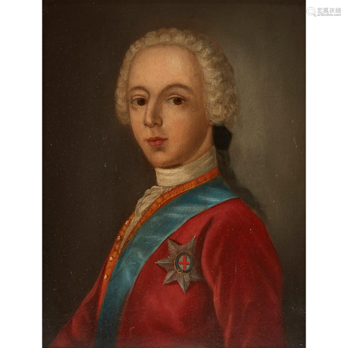 PORTRAIT OF CHARLES EDWARD STUART 'BONNIE PRINCE