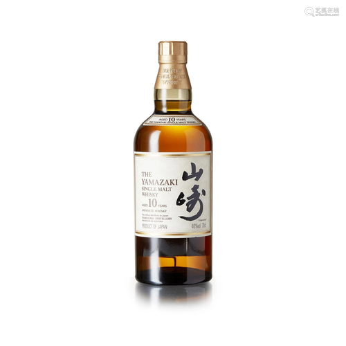 THE YAMAZAKI SINGLE MALT WHISKY 10 YEAR OLD