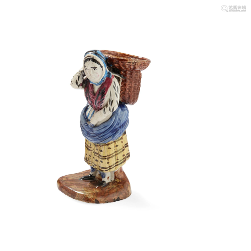 A SCOTTISH EAST COAST POTTERY NEWHAVEN FISHWIFE FIG…