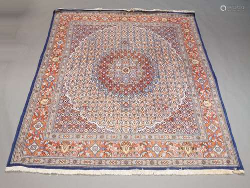 A Bijar rug, late 20th Century, with all over floral design,...