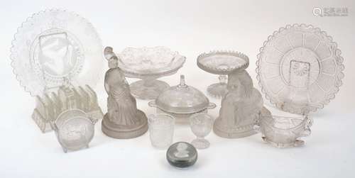 A large group of Victorian commemorative and tablewares, lat...