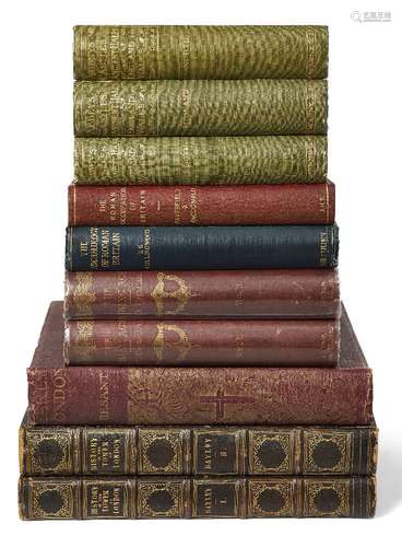 A group of late 19th and early 20th century bindings relatin...